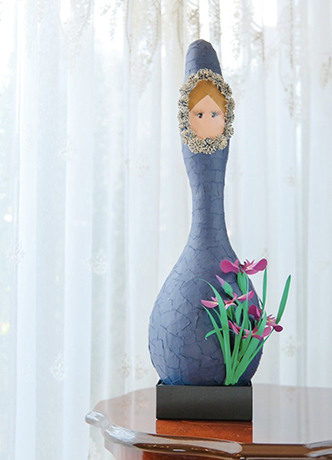 ヒョウタン展磯貝作品2